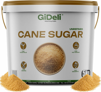 GiDeli cukier trzcinowy nierafinowany 5 kg – brązowy, w wiaderku