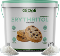 GiDeli erytrytol 5 kg – krystaliczny zamiennik cukru w wiaderku