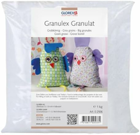 Glorex Granulex 1 kg - granulat wypelniajacy do zabawek