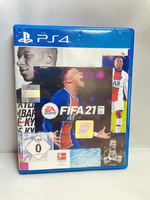 Gra sportowa EA Sports FIFA 21 PS4 DE widok z przodu.