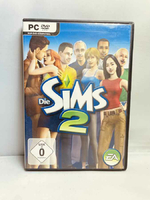 Gra symulacja The Sims 2 PC DE CD ROM widok z przodu.