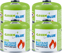 Green Blue kartusz gazowy 500 g propan-butan do kuchenki turystycznej, gwint EN417