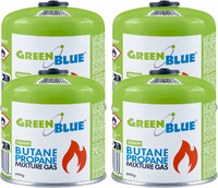 Green Blue kartusz gazowy 500 g propan-butan do kuchenki turystycznej, gwint EN417