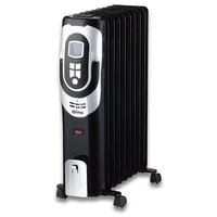 Grzejnik olejowy Qlima EOR 151 LCD 1500W widok  z przodu 