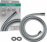 Hansgrohe Isiflex wąż prysznicowy 1,6 m, chrom, nie plącze się