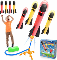 HappyKidsClub Wyrzutnia rakiet piankowych - zabawka ogrodowa dla dzieci