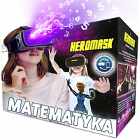 Heromask Gogle VR dla dzieci - edukacyjna gra matematyczna 3D