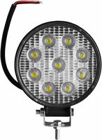 HOALTE 31194 lampa dalekosiężna LED 27 W 12/24 V – okrągły szperacz do samochodu