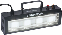 Ibiza STROBE80LED - lampa stroboskopowa LED 4x20W, czarna