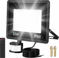 ICRGB reflektor LED 35 W z czujnikiem ruchu, 5500 lm, IP66, do ogrodu