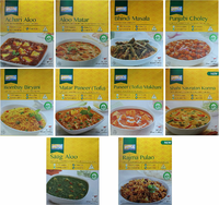 Indyjskie dania gotowe wegetariańskie – zestaw mix 10 x 280 g, ADF Foods
