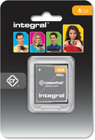 Integral CompactFlash 4 GB - karta pamięci CF do aparatów cyfrowych
