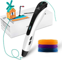 Inteligentne pióro do drukowania 3D PEN LED GEEETECH TG-21 USB widok z przodu.