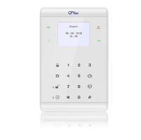 Inteligentny system alarmowy centrala CPVan RFID 433MHz 3G GSM widok z przodu.