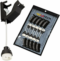 ISOLATECH Gniazda ceramiczne GU10 ognioodporne – zestaw 10 szt. z puszką