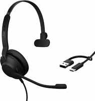 Jabra Evolve2 30 SE UC Mono USB-C/A – przewodowy zestaw słuchawkowy, czarny