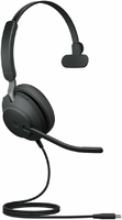 Jabra Evolve2 40 Mono USB-C – słuchawka biurowa z redukcją szumów, czarna