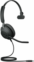Jabra Evolve2 40 Mono USB-C – słuchawka biurowa z redukcją szumów, czarna