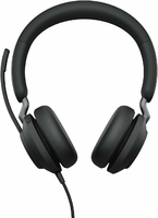 Jabra Evolve2 40 SE Stereo USB-C/A – słuchawki nauszne z redukcją szumów, czarne