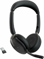Jabra Evolve2 65 Flex – bezprzewodowy zestaw słuchawkowy ANC, czarny