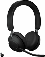 Jabra Evolve2 65 MS – zestaw słuchawkowy Bluetooth z redukcją hałasu, czarny