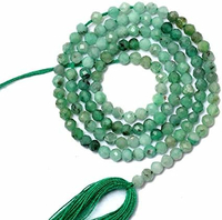 Jaipur Gems Mart szmaragd naturalny – mikrofasetowane koraliki 2–3 mm, sznur 33 cm
