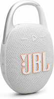 JBL Clip 5 – przenośny głośnik Bluetooth z karabińczykiem, IP67, biały