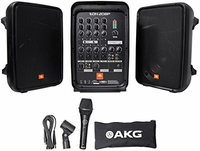JBL EON208P - przenośny system nagłośnieniowy 300 W z mikserem i mikrofonem