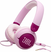 JBL Junior 320 – przewodowe słuchawki dla dzieci z limitem 85 dB, fioletowe