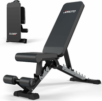 JOROTO MD60 – regulowana ławka treningowa 4 w 1, udźwig 360 kg