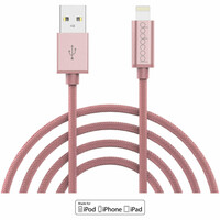 Kabel Lightning z certyfikatem MFi Dodocool DA51 różowy
