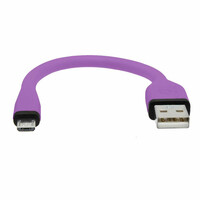 Kabel USB różowy widok z przodu