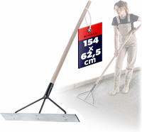 KADAX K10445 – aluminiowa listwa zgarniająca do betonu i asfaltu z trzonkiem, 154 cm
