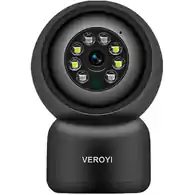 Kamera do monitoringu domowego niania elektroniczna Veroyi 1080P WiFi widok z przodu.