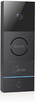 Kamera do wideodomofonu Byron DIC-24112 RFID nagrywanie widok z przodu.