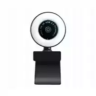 Kamera internetowa Duxo WebCam-Q20 1080P WebCam czarny widok z przodu.