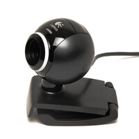 Kamera internetowa Logitech QuickCam E3500 WebCam widok z przodu.