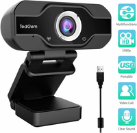 Kamera internetowa TedGem CE0140_01 1080p FHD widok z przodu