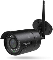 Kamera monitoringu IP COOAU 1MP 720P 25m widok z przodu.