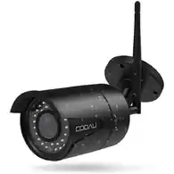 Kamera monitoringu IP COOAU 1MP 720P 25m widok z przodu.