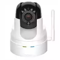 Kamera niania elektroniczna D-Link DCS-5222L WiFi HD LED IR biały widok z przodu.