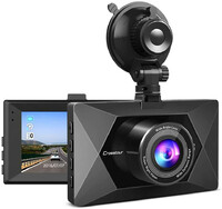 Kamera samochodowa Crosstour 1080P do samochodów 3 ekran LCD 170 DVR WDR widok z przodu