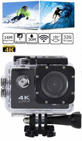 Kamera sportowa wideorejestrator 4K UHD wodoodporna 30FPS widok z przodu