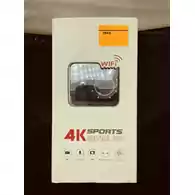 Kamera sportowa wideorejestrator 4K UltraHD 20MP Wide widok z przodu.