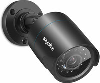 Kamera tubowa IP Sannce C71X IP66 IR widok z przodu