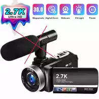 Kamera wideo YinFun YFE-V12M FHD 30MP 18xZoom 2,7K widok z przodu