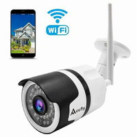 Kamera zewnętrzna IP Accfly C102WX 1080P OnVif widok z przodu. Kamera zewnętrzna IP Accfly C102WX 1080P OnVif widok z przodu.