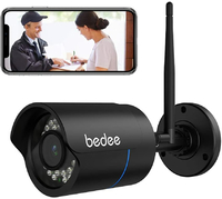 Kamera zewnętrzna IP Bedee 1080P FHD 2Mpx widok z przodu