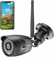 Kamera zewnętrzna IP Wansview W4 1080P FHD IP65 P widok z przodu