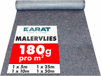 KARAT włóknina malarska w rolce 50 m x 1 m, antypoślizgowa